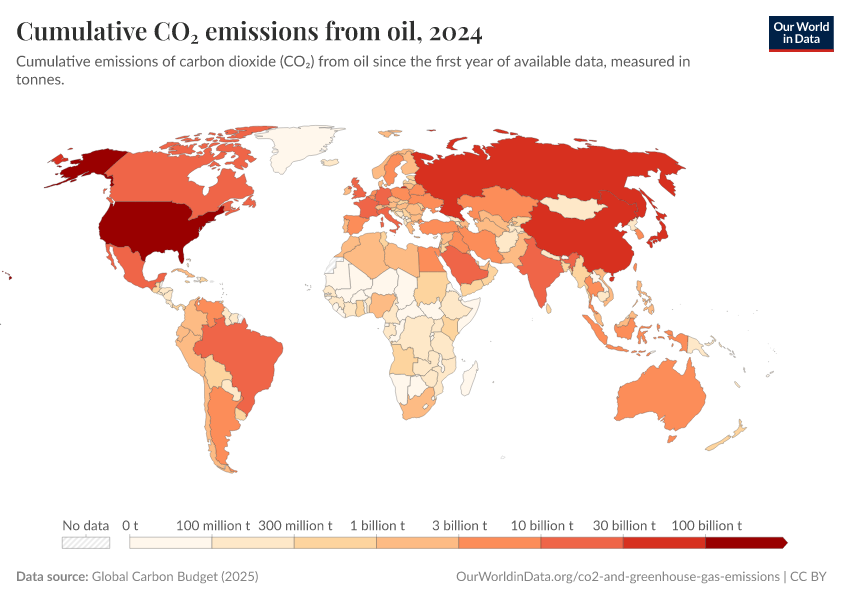 A thumbnail of the "Cumulative CO₂ emissions from oil" chart