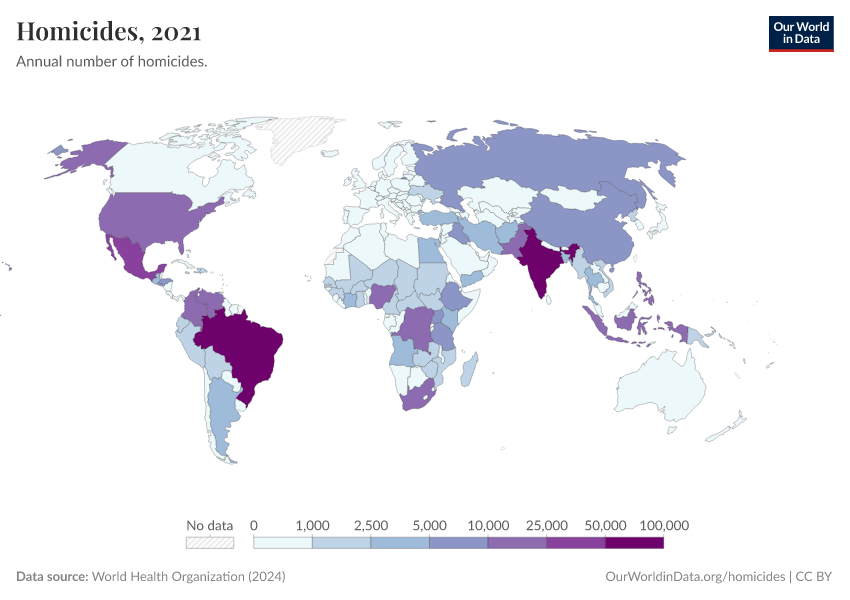 A thumbnail of the "Homicides" chart