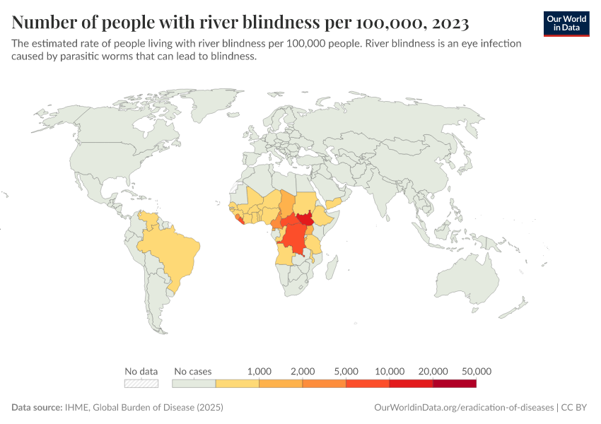 A thumbnail of the "Number of people with river blindness per 100,000" chart