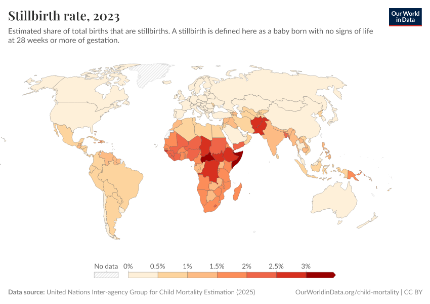 A thumbnail of the "Stillbirth rate" chart