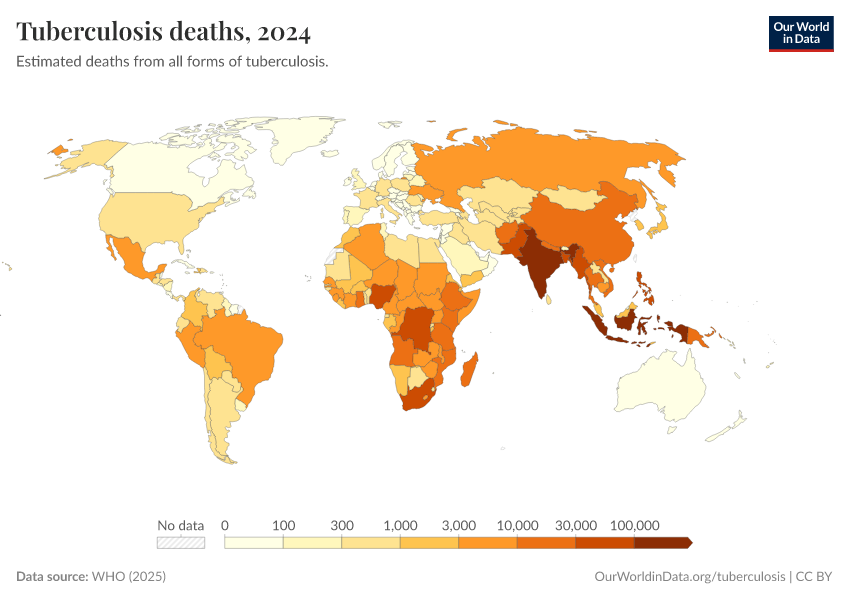 A thumbnail of the "Tuberculosis deaths" chart